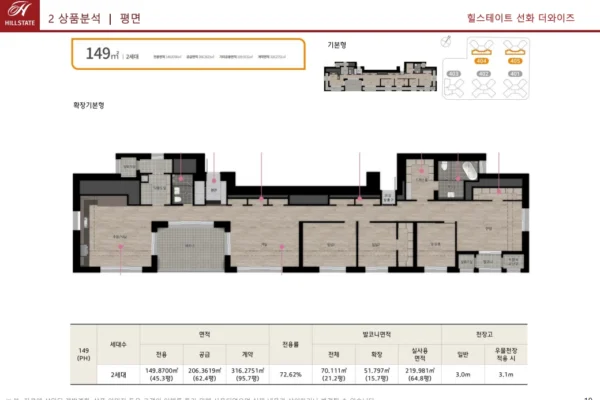 힐스테이트 선화 더와이즈 유닛타입 06 힐스테이트 선화 더와이즈 유닛타입 06
